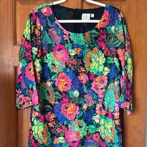HD in Paris Floral Dress, Size M